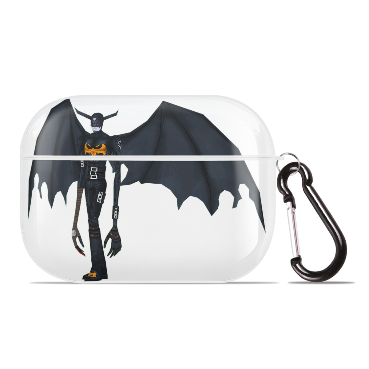 （画像用） Digimon デジタルモンスター/デジモン 【AirPods Pro用】ハードシェル保護ケース 耐衝撃・防指紋・カラビナ付き商品仕様