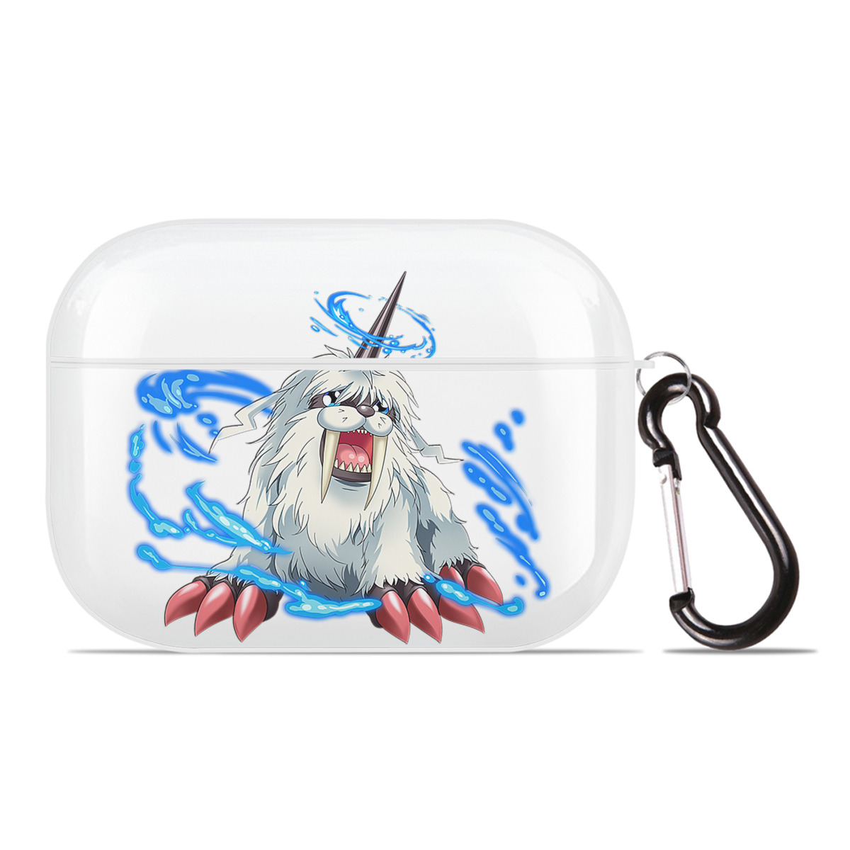 （画像用） Digimon デジタルモンスター/デジモン 【AirPods Pro用】ハードシェル保護ケース 耐衝撃・防指紋・カラビナ付き商品仕様