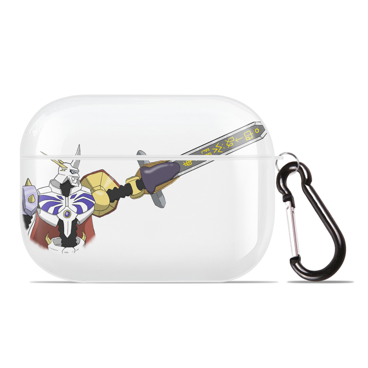 （画像用） Digimon デジタルモンスター/デジモン 【AirPods Pro用】ハードシェル保護ケース 耐衝撃・防指紋・カラビナ付き商品仕様
