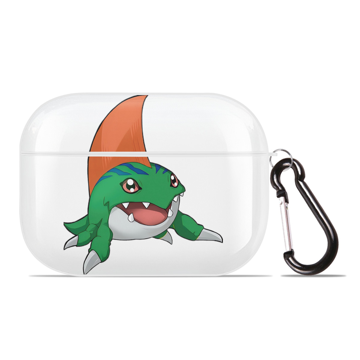 （画像用） Digimon デジタルモンスター/デジモン 【AirPods Pro用】ハードシェル保護ケース 耐衝撃・防指紋・カラビナ付き商品仕様
