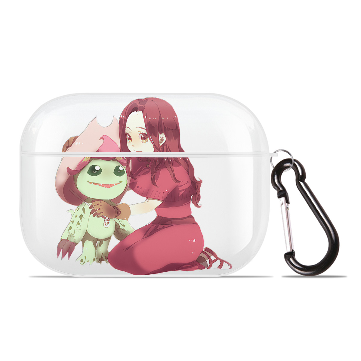 （画像用） Digimon デジタルモンスター/デジモン 【AirPods Pro用】ハードシェル保護ケース 耐衝撃・防指紋・カラビナ付き商品仕様