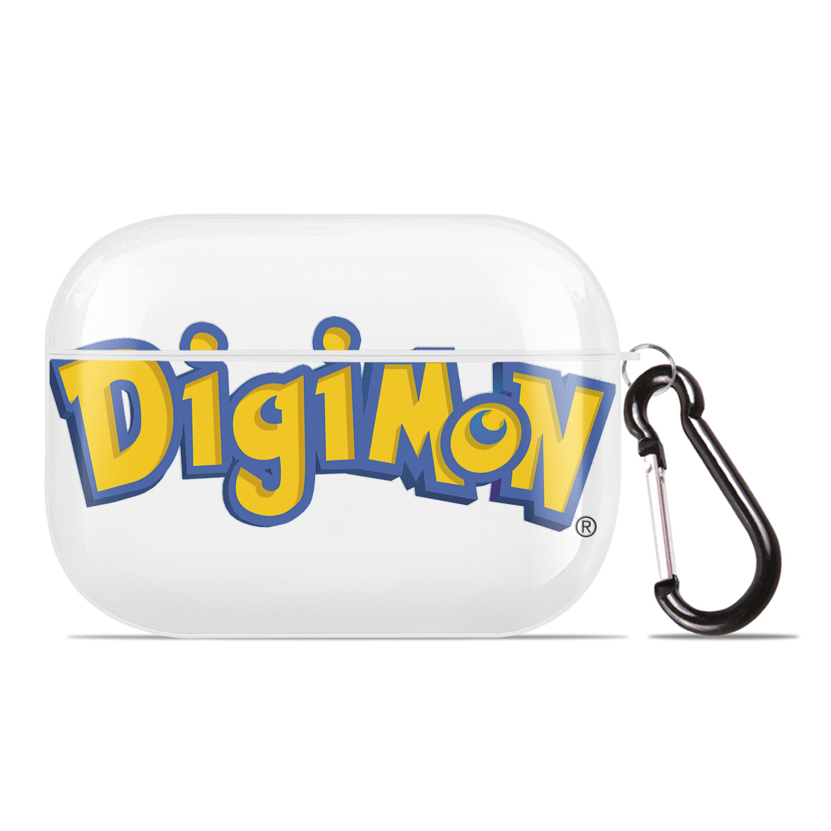 （画像用） Digimon デジタルモンスター/デジモン 【AirPods Pro用】ハードシェル保護ケース 耐衝撃・防指紋・カラビナ付き商品仕様