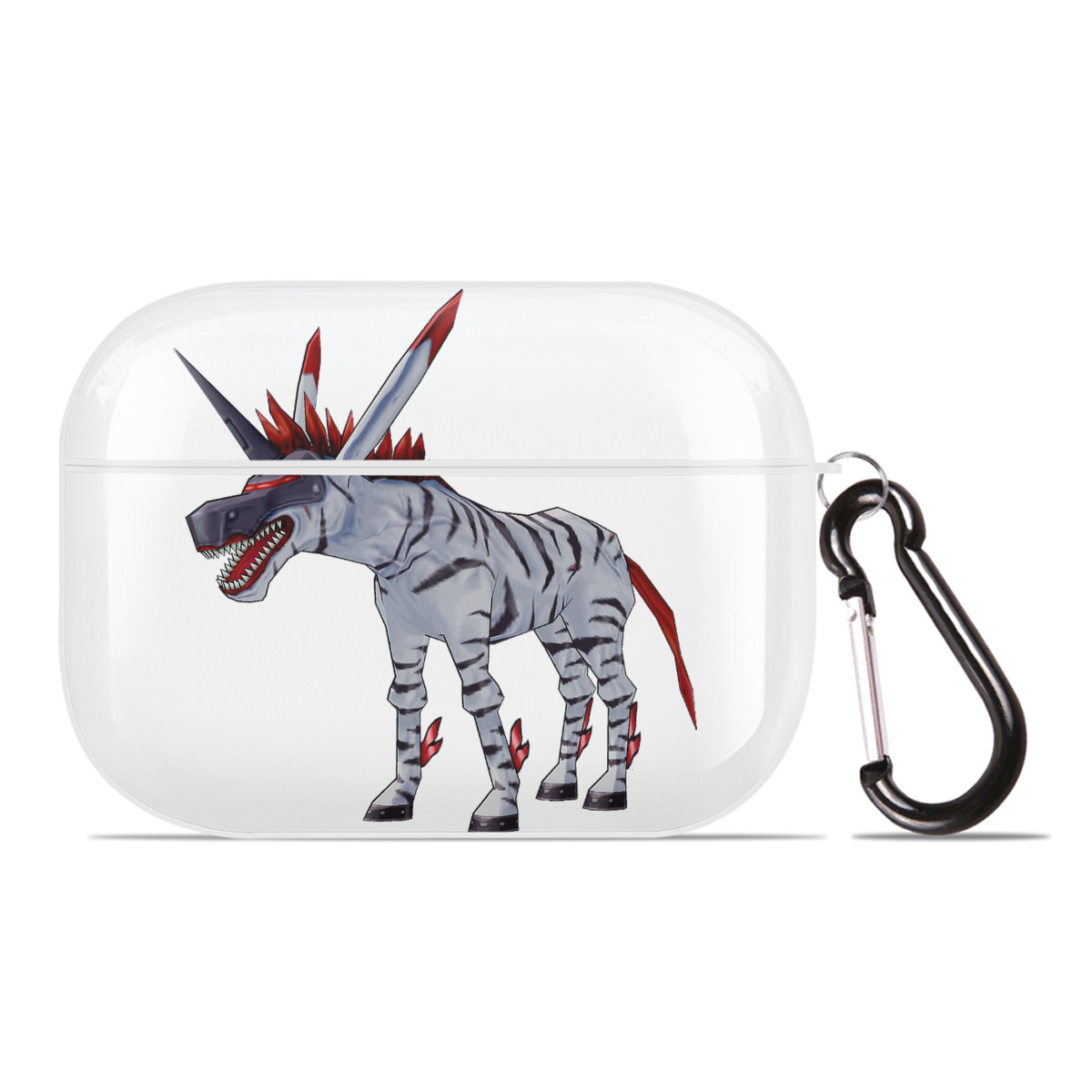 （画像用） Digimon デジタルモンスター/デジモン 【AirPods Pro用】ハードシェル保護ケース 耐衝撃・防指紋・カラビナ付き商品仕様