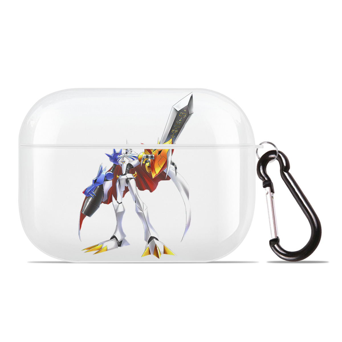 （画像用） Digimon デジタルモンスター/デジモン 【AirPods Pro用】ハードシェル保護ケース 耐衝撃・防指紋・カラビナ付き商品仕様