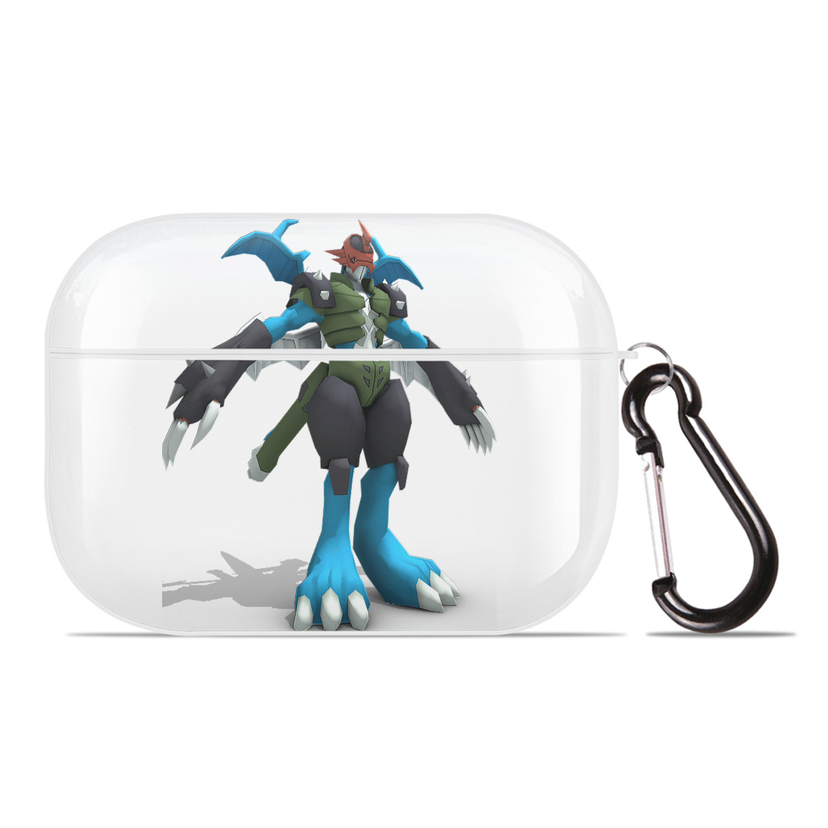 （画像用） Digimon デジタルモンスター/デジモン 【AirPods Pro用】ハードシェル保護ケース 耐衝撃・防指紋・カラビナ付き商品仕様