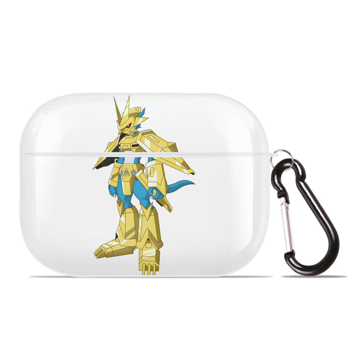 （画像用） Digimon デジタルモンスター/デジモン 【AirPods Pro用】ハードシェル保護ケース 耐衝撃・防指紋・カラビナ付き商品仕様