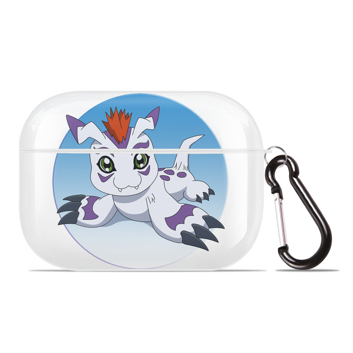 （画像用） Digimon デジタルモンスター/デジモン 【AirPods Pro用】ハードシェル保護ケース 耐衝撃・防指紋・カラビナ付き商品仕様