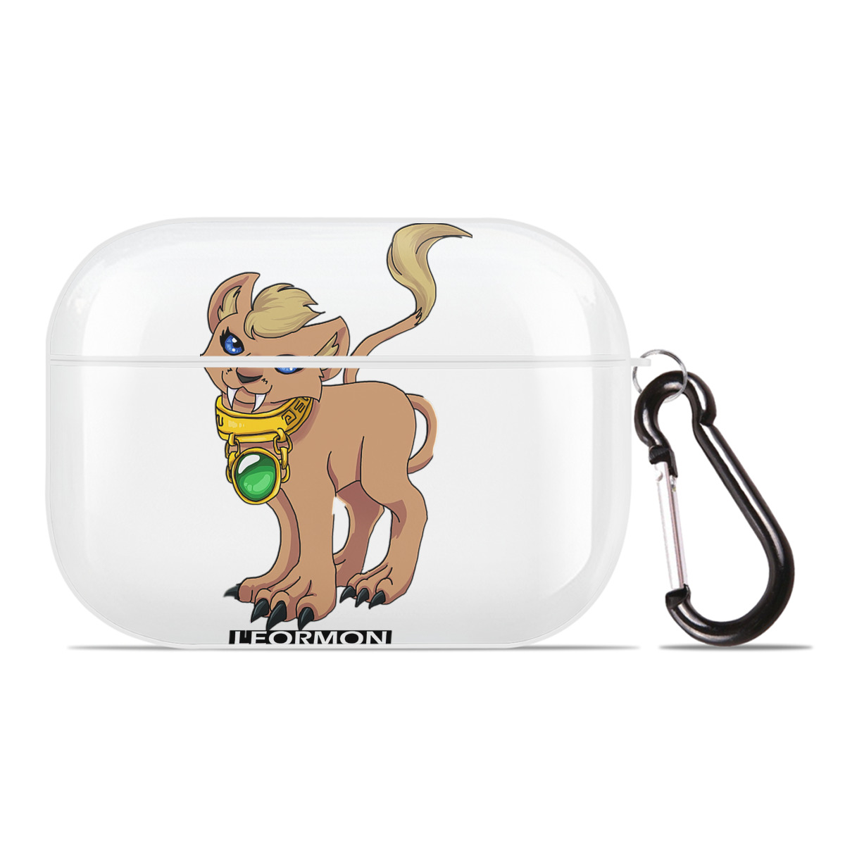 （画像用） Digimon デジタルモンスター/デジモン 【AirPods Pro用】ハードシェル保護ケース 耐衝撃・防指紋・カラビナ付き商品仕様