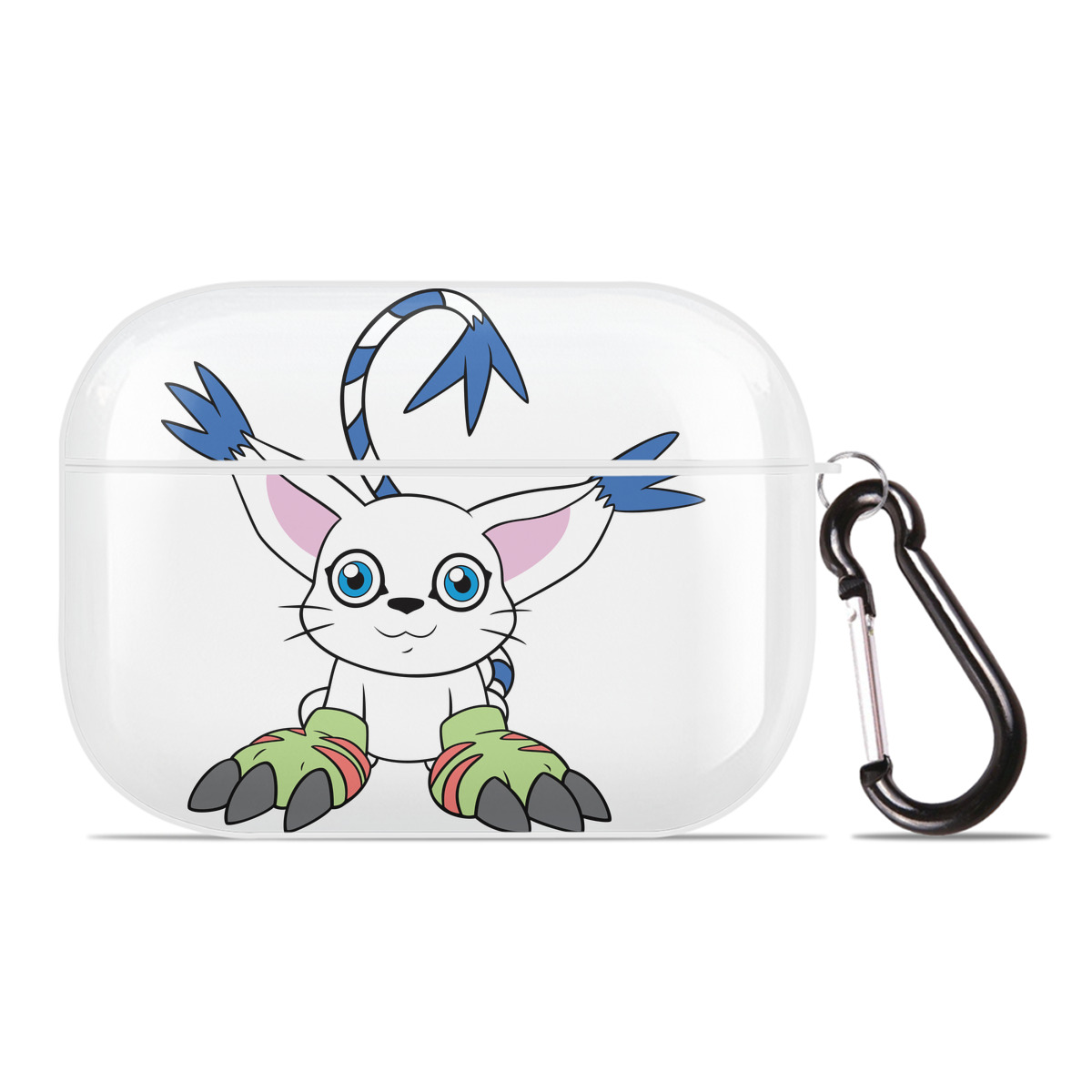 （画像用） Digimon デジタルモンスター/デジモン 【AirPods Pro用】ハードシェル保護ケース 耐衝撃・防指紋・カラビナ付き商品仕様