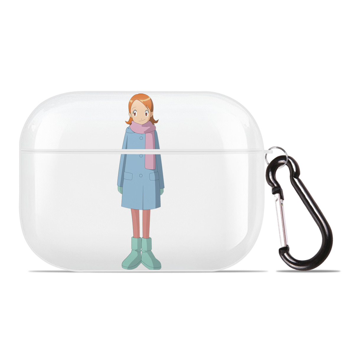 （画像用） Digimon デジタルモンスター/デジモン 【AirPods Pro用】ハードシェル保護ケース 耐衝撃・防指紋・カラビナ付き商品仕様