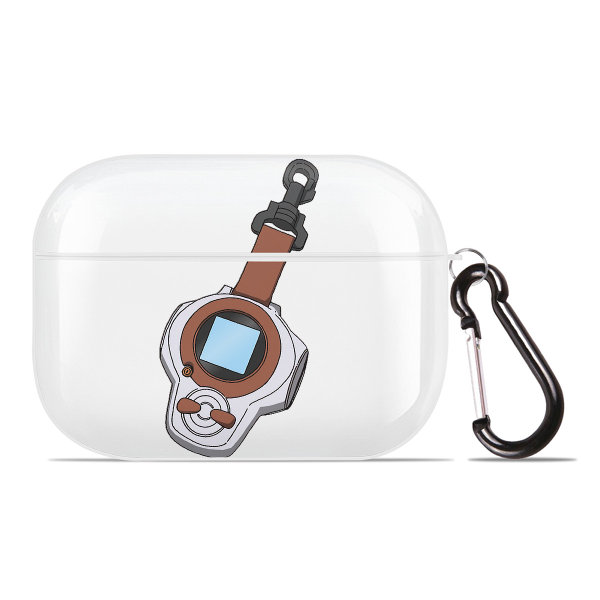 （画像用） Digimon デジタルモンスター/デジモン 【AirPods Pro用】ハードシェル保護ケース 耐衝撃・防指紋・カラビナ付き商品仕様