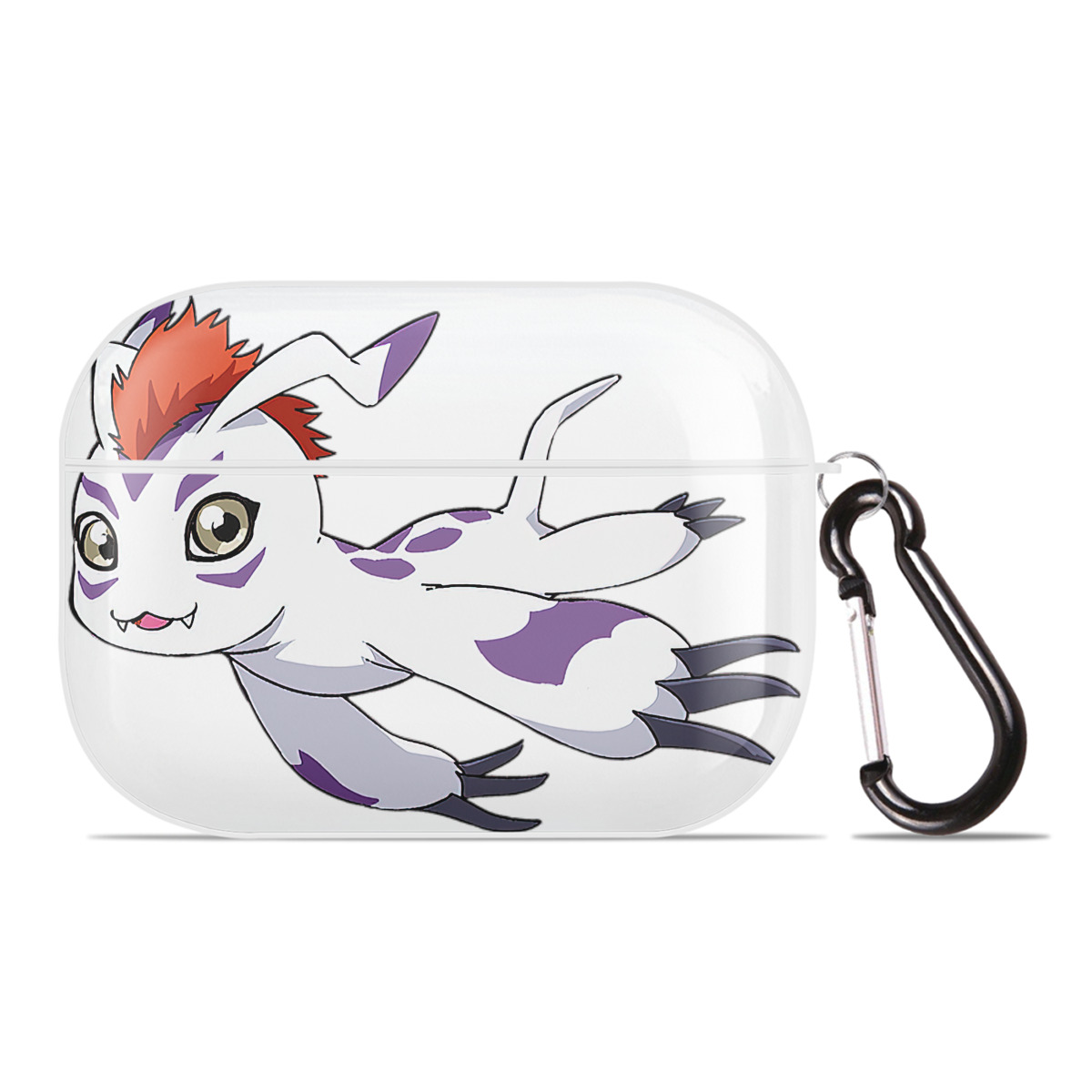 （画像用） Digimon デジタルモンスター/デジモン 【AirPods Pro用】ハードシェル保護ケース 耐衝撃・防指紋・カラビナ付き商品仕様