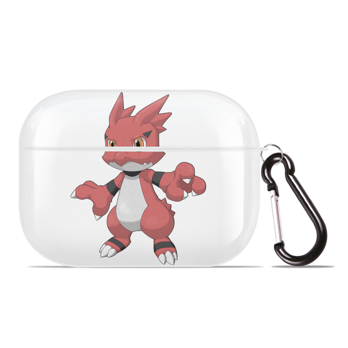 （画像用） Digimon デジタルモンスター/デジモン 【AirPods Pro用】ハードシェル保護ケース 耐衝撃・防指紋・カラビナ付き商品仕様