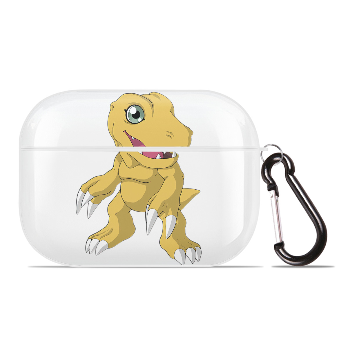 （画像用） Digimon デジタルモンスター/デジモン 【AirPods Pro用】ハードシェル保護ケース 耐衝撃・防指紋・カラビナ付き商品仕様