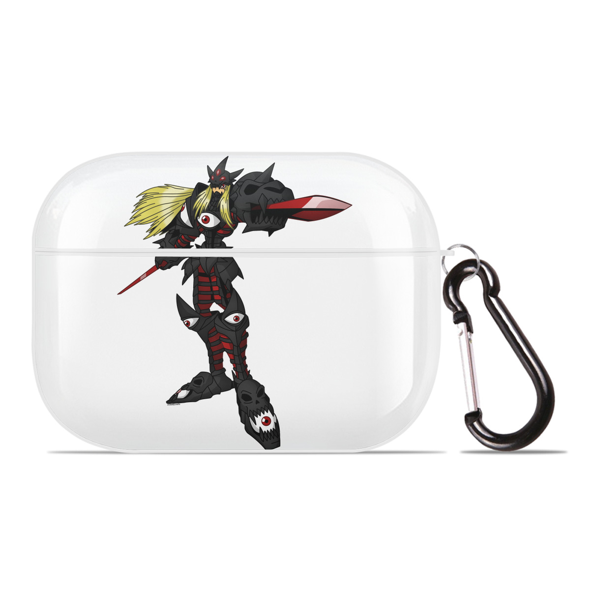（画像用） Digimon デジタルモンスター/デジモン 【AirPods Pro用】ハードシェル保護ケース 耐衝撃・防指紋・カラビナ付き商品仕様