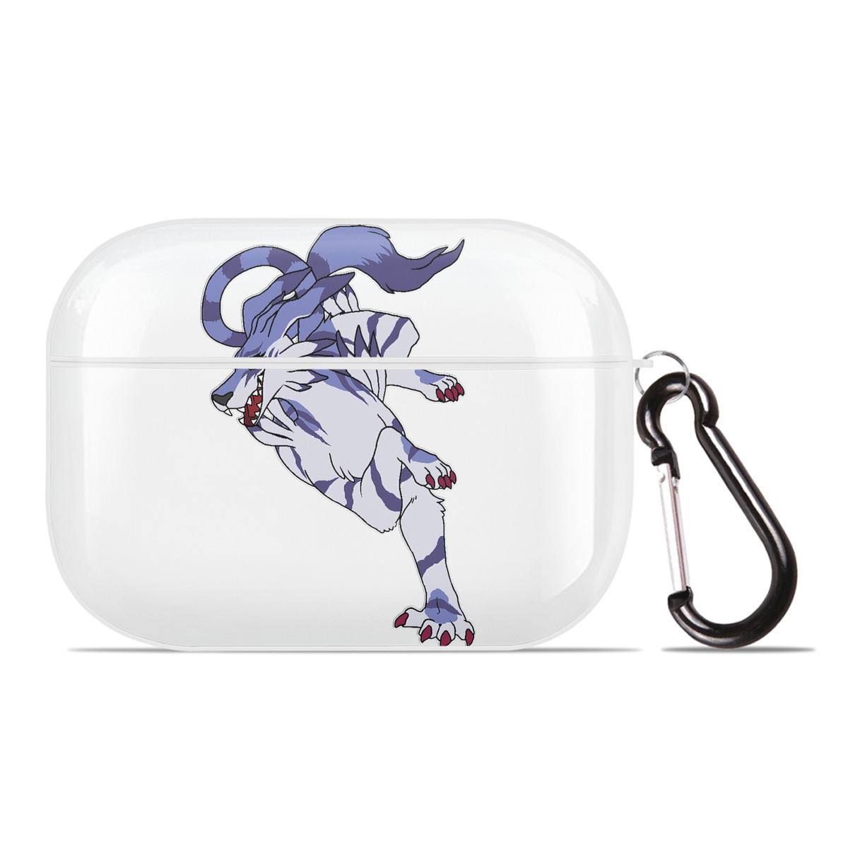（画像用） Digimon デジタルモンスター/デジモン 【AirPods Pro用】ハードシェル保護ケース 耐衝撃・防指紋・カラビナ付き商品仕様