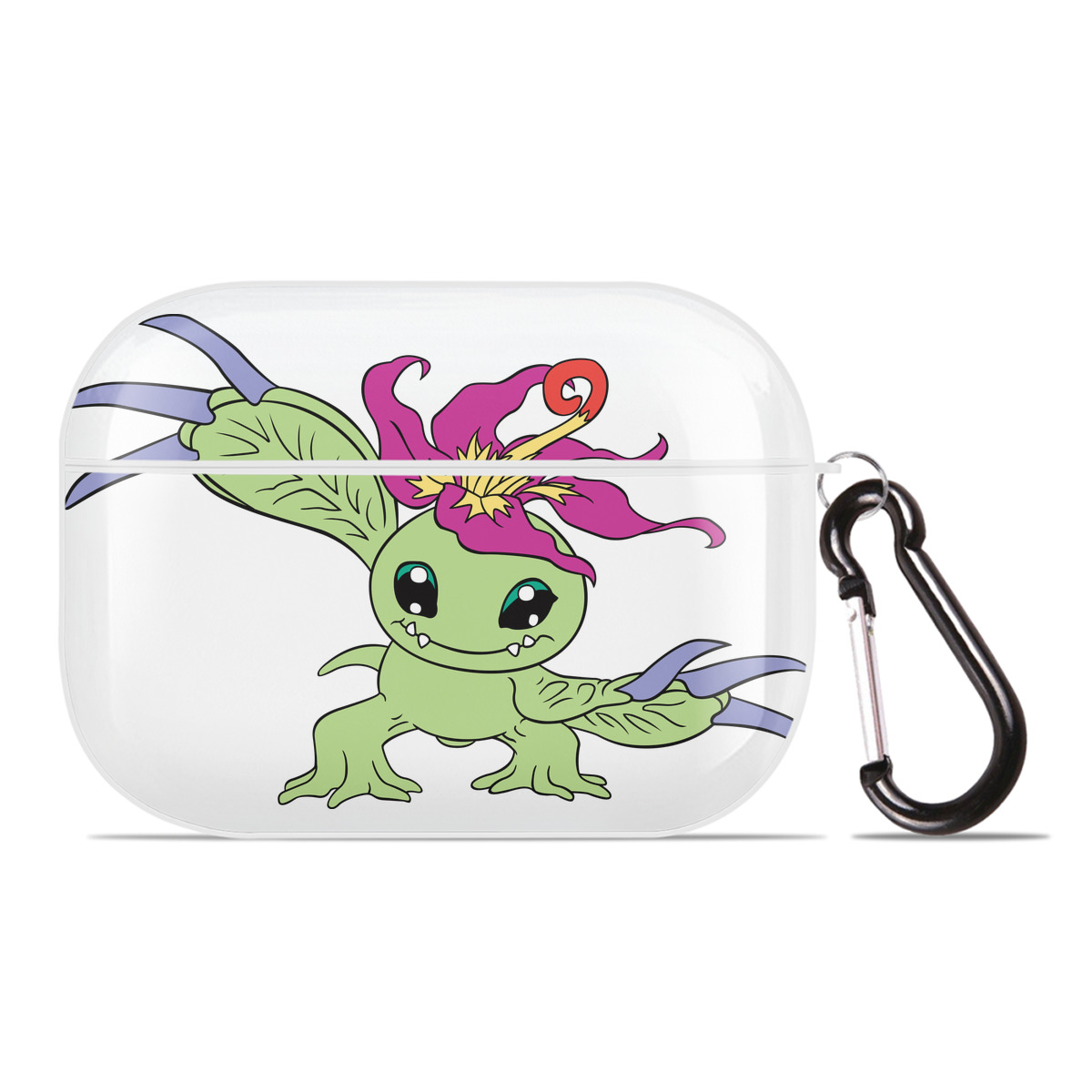 （画像用） Digimon デジタルモンスター/デジモン 【AirPods Pro用】ハードシェル保護ケース 耐衝撃・防指紋・カラビナ付き商品仕様