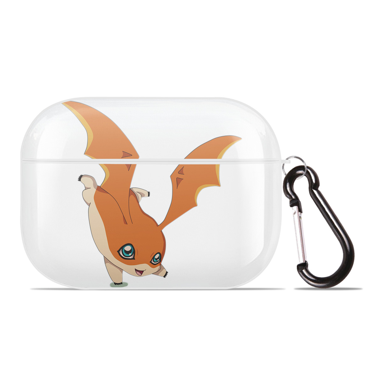 （画像用） Digimon デジタルモンスター/デジモン 【AirPods Pro用】ハードシェル保護ケース 耐衝撃・防指紋・カラビナ付き商品仕様
