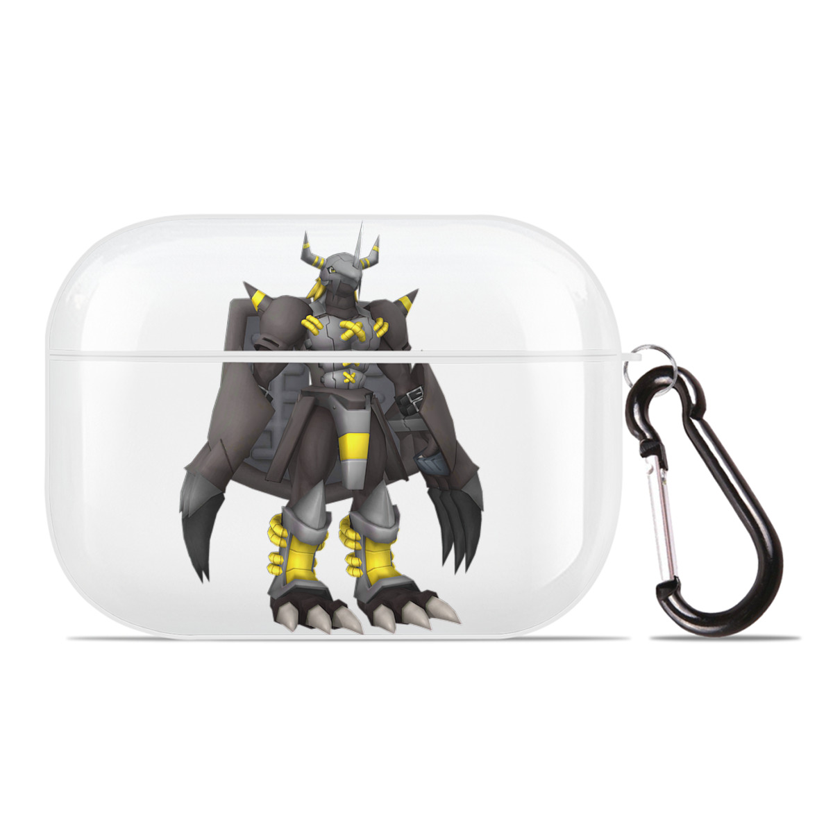 （画像用） Digimon デジタルモンスター/デジモン 【AirPods Pro用】ハードシェル保護ケース 耐衝撃・防指紋・カラビナ付き商品仕様