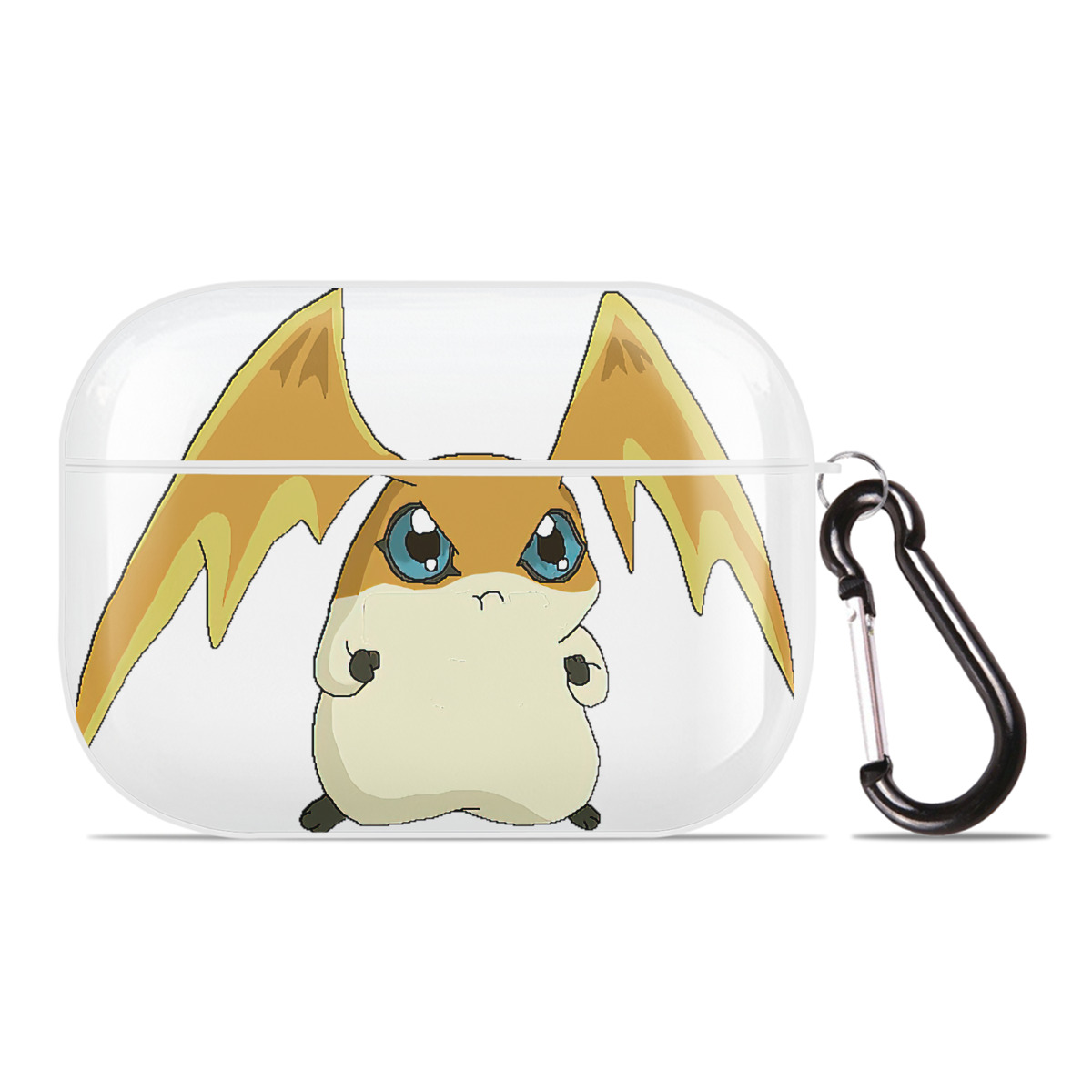 （画像用） Digimon デジタルモンスター/デジモン 【AirPods Pro用】ハードシェル保護ケース 耐衝撃・防指紋・カラビナ付き商品仕様