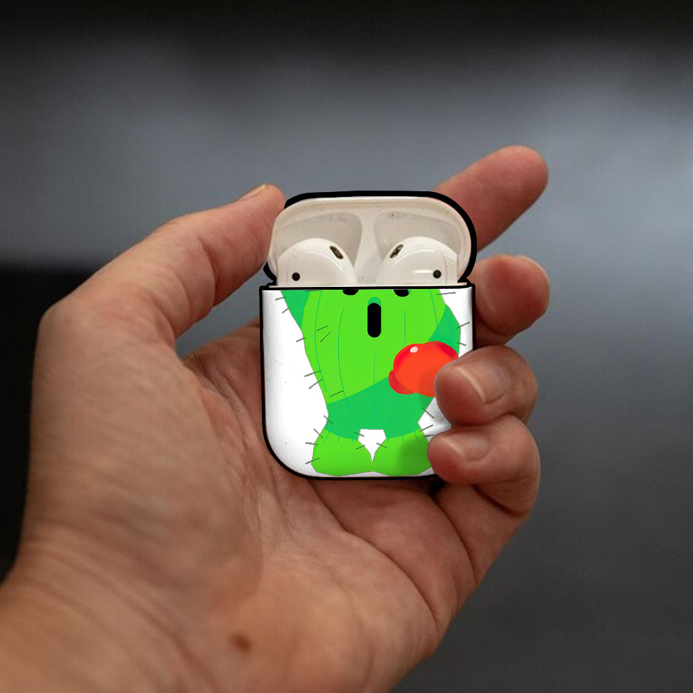 Digimon デジタルモンスター/デジモン AirPods 第2世代保護ケース ハードシェル ブラック 耐衝撃・防指紋・カラビナ付き