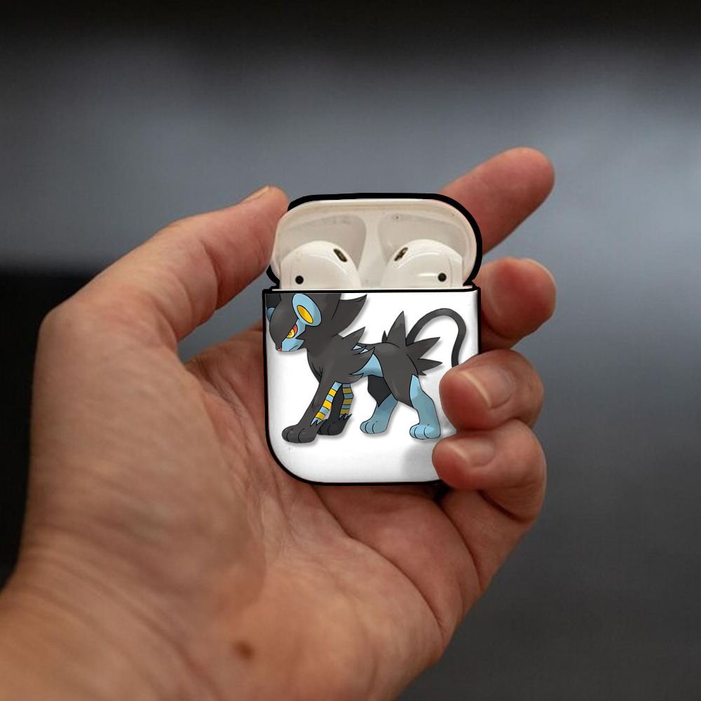 Digimon デジタルモンスター/デジモン AirPods 第2世代保護ケース ハードシェル ブラック 耐衝撃・防指紋・カラビナ付き