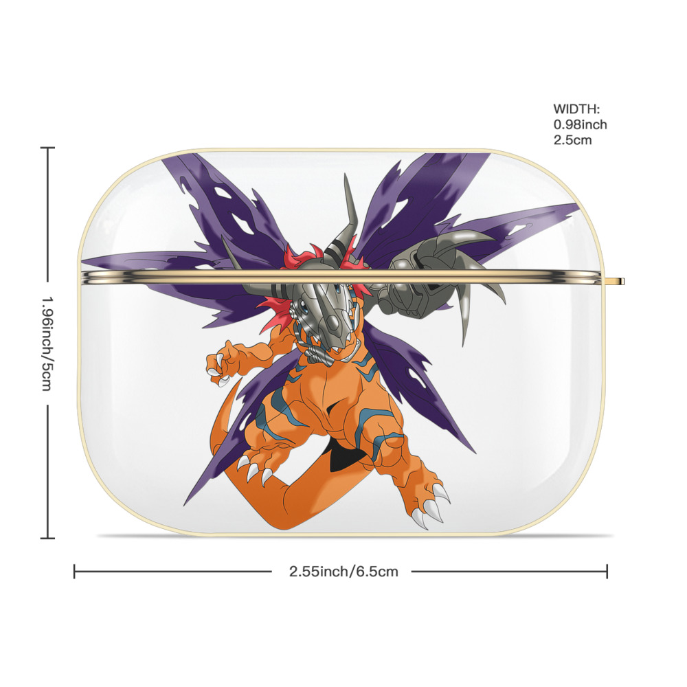 Digimon デジタルモンスター/デジモン 【AirPods Pro用】ハードシェル保護ケース｜耐衝撃・防指紋・カラビナ付き商品仕様