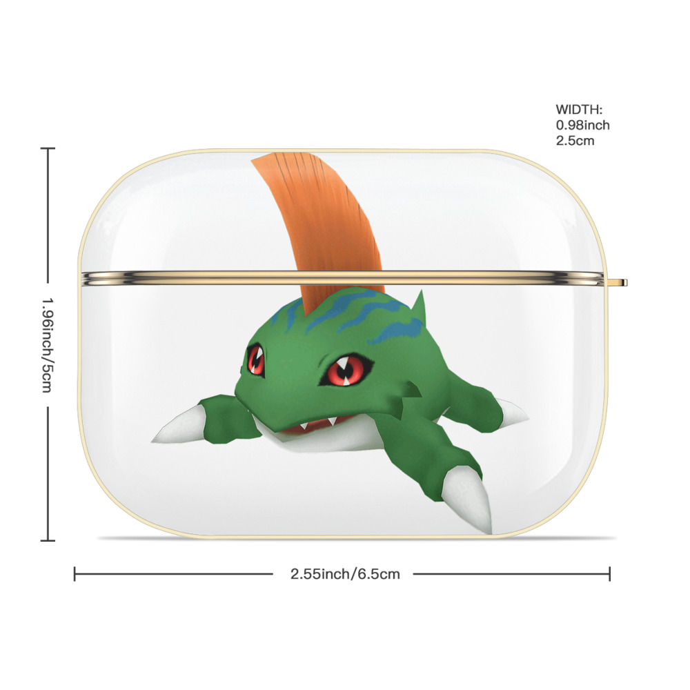 Digimon デジタルモンスター/デジモン 【AirPods Pro用】ハードシェル保護ケース｜耐衝撃・防指紋・カラビナ付き商品仕様
