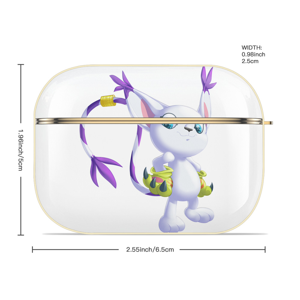 Digimon デジタルモンスター/デジモン 【AirPods Pro用】ハードシェル保護ケース｜耐衝撃・防指紋・カラビナ付き商品仕様