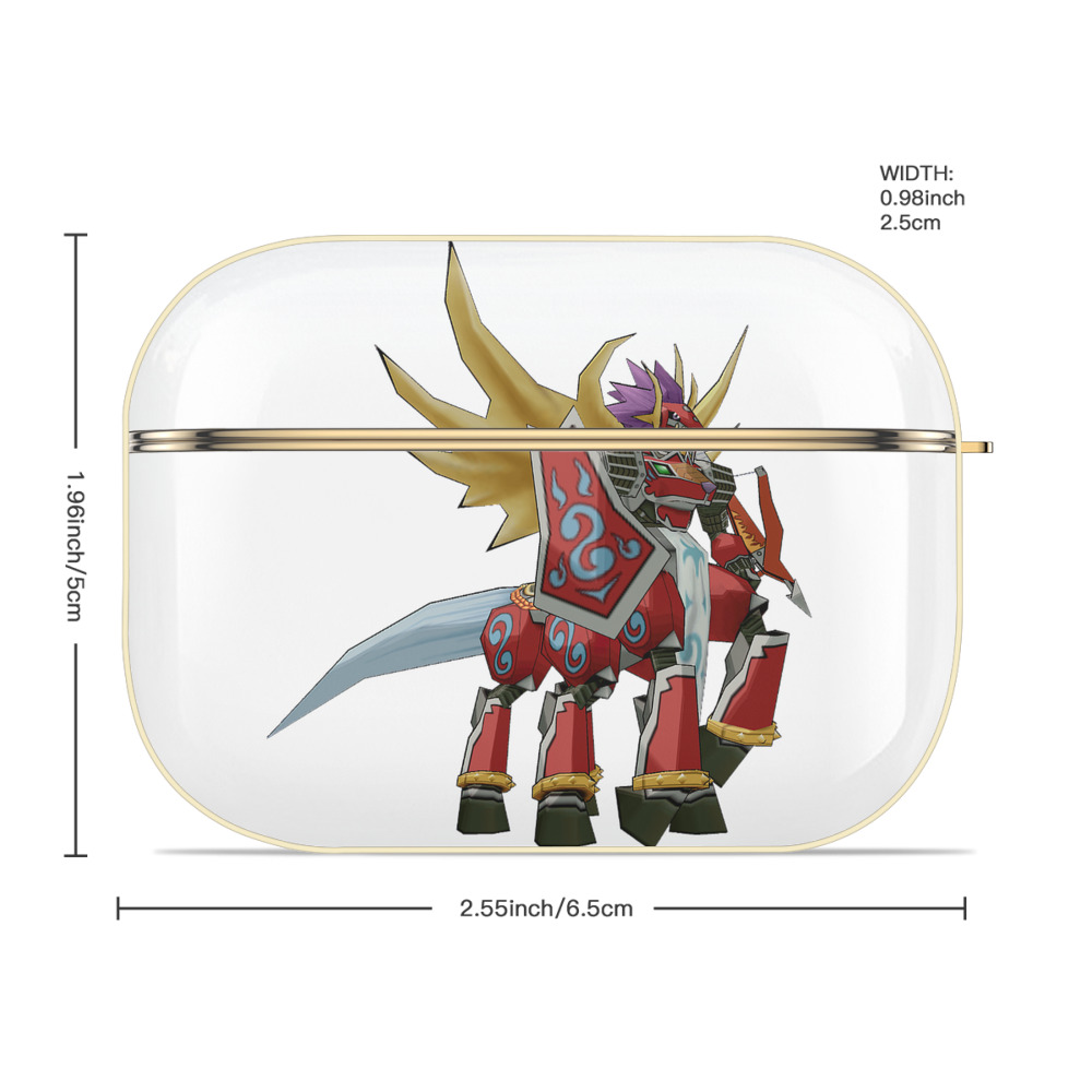 Digimon デジタルモンスター/デジモン 【AirPods Pro用】ハードシェル保護ケース｜耐衝撃・防指紋・カラビナ付き商品仕様
