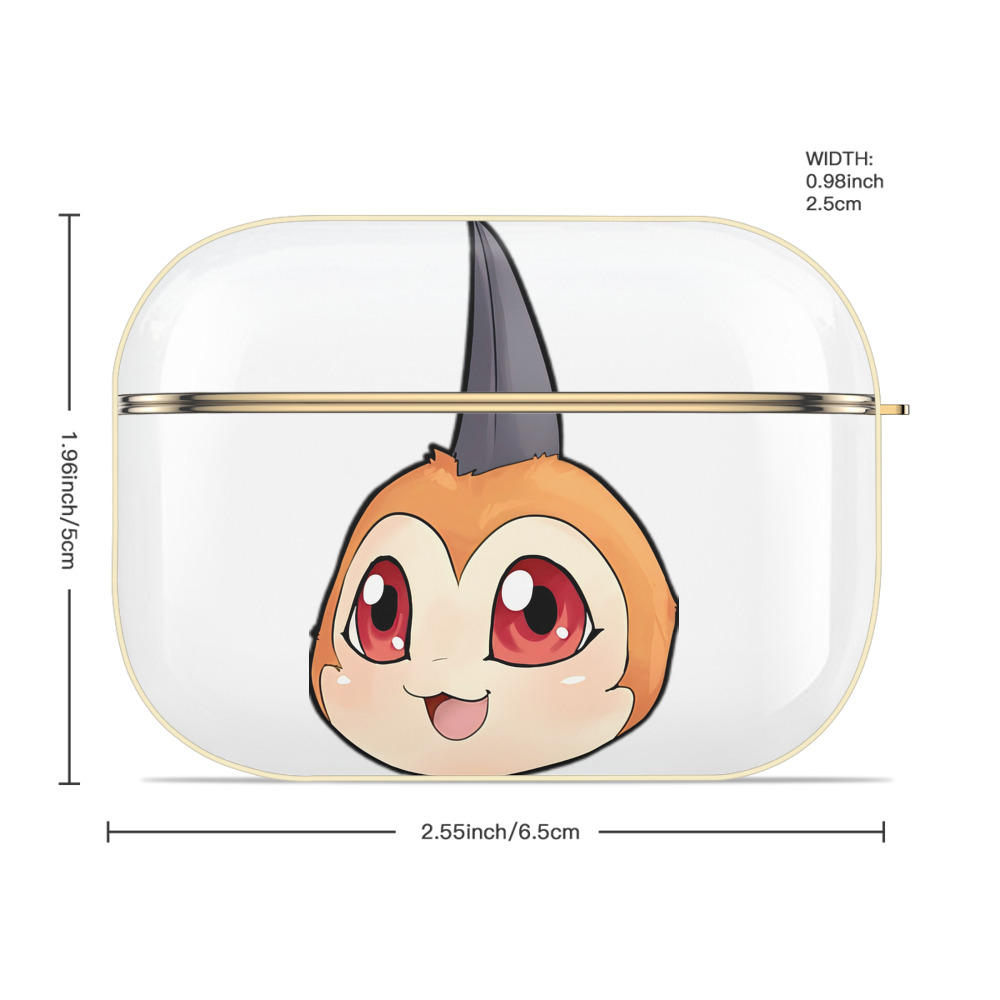 Digimon デジタルモンスター/デジモン 【AirPods Pro用】ハードシェル保護ケース｜耐衝撃・防指紋・カラビナ付き商品仕様