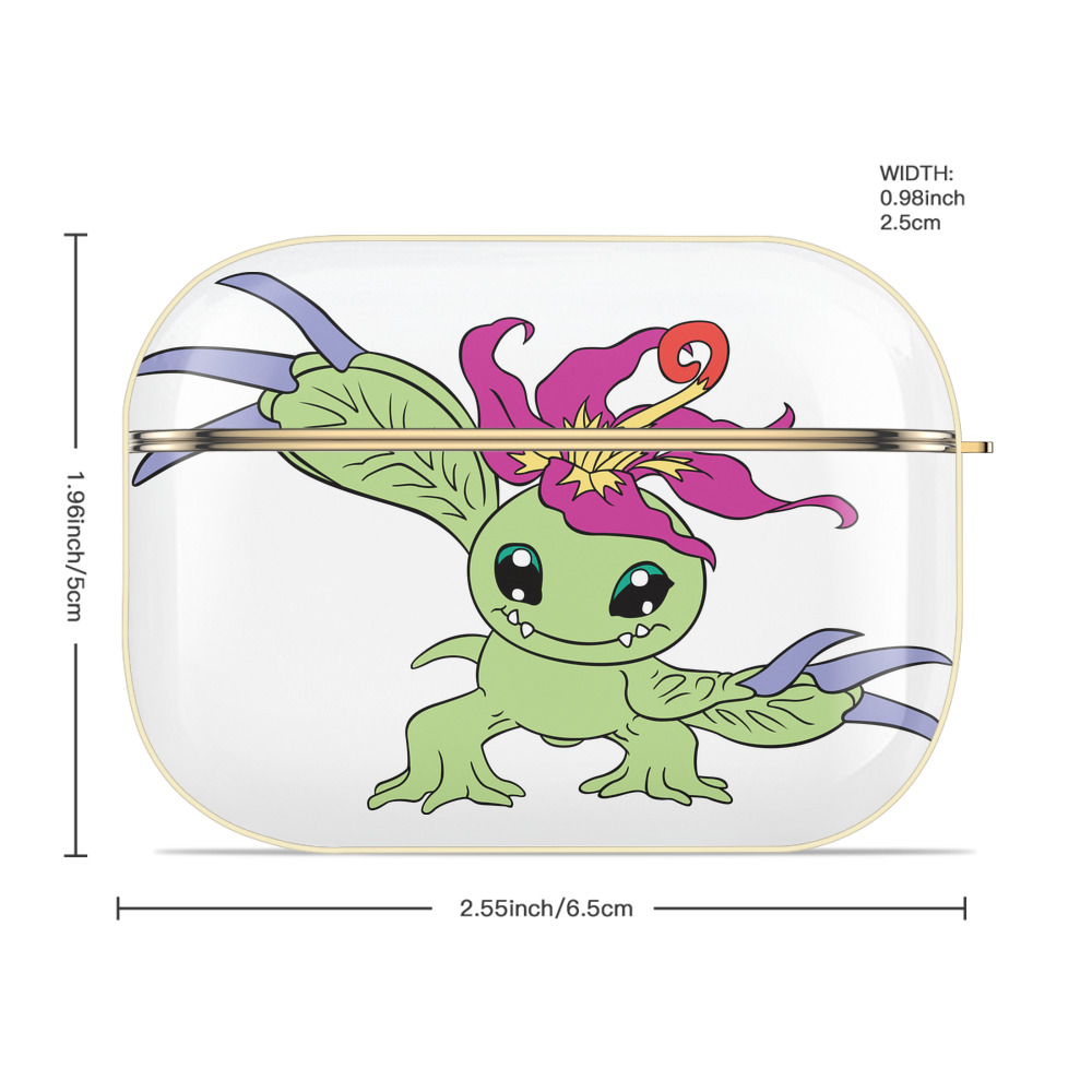 Digimon デジタルモンスター/デジモン 【AirPods Pro用】ハードシェル保護ケース｜耐衝撃・防指紋・カラビナ付き商品仕様