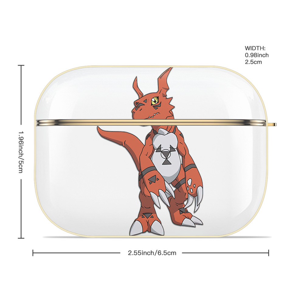 Digimon デジタルモンスター/デジモン 【AirPods Pro用】ハードシェル保護ケース｜耐衝撃・防指紋・カラビナ付き商品仕様