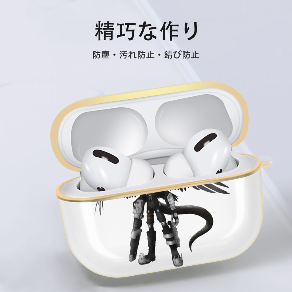 Digimon デジタルモンスター/デジモン 【AirPods Pro用】ハードシェル保護ケース｜耐衝撃・防指紋・カラビナ付き商品仕様