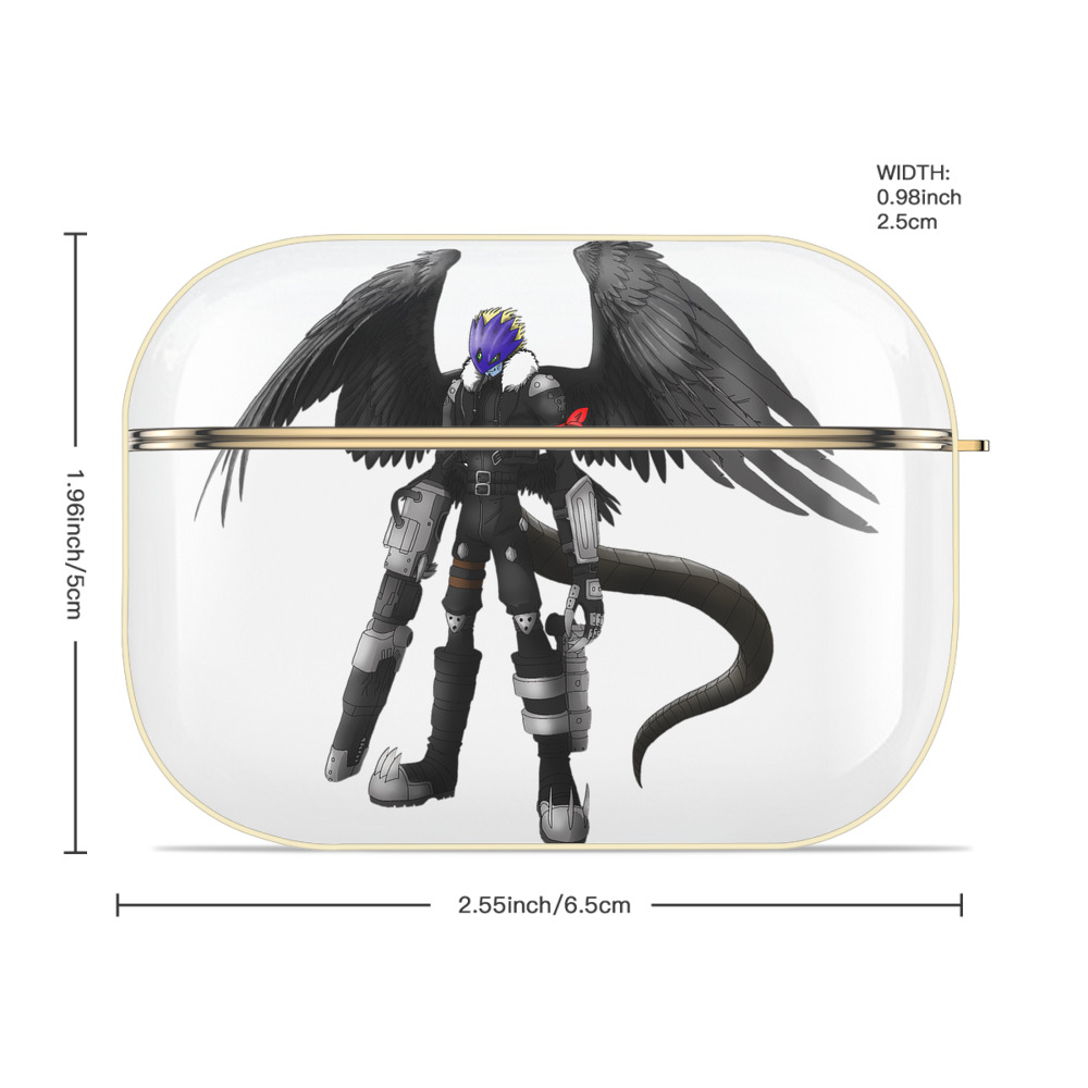 Digimon デジタルモンスター/デジモン 【AirPods Pro用】ハードシェル保護ケース｜耐衝撃・防指紋・カラビナ付き商品仕様