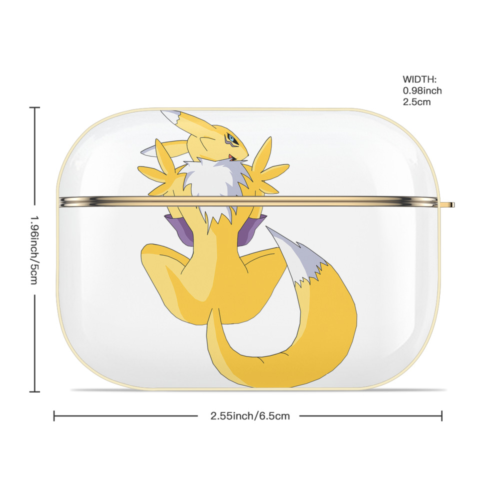 Digimon デジタルモンスター/デジモン 【AirPods Pro用】ハードシェル保護ケース｜耐衝撃・防指紋・カラビナ付き商品仕様