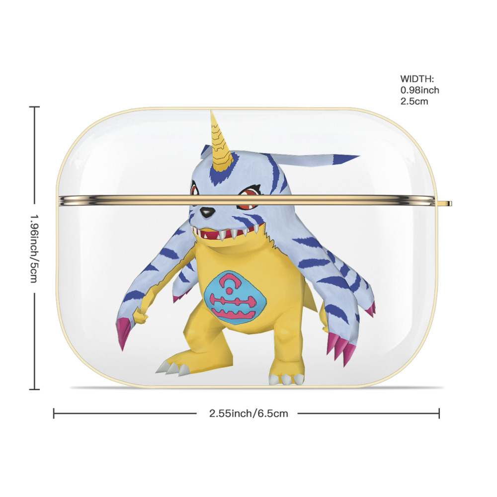 Digimon デジタルモンスター/デジモン 【AirPods Pro用】ハードシェル保護ケース｜耐衝撃・防指紋・カラビナ付き商品仕様