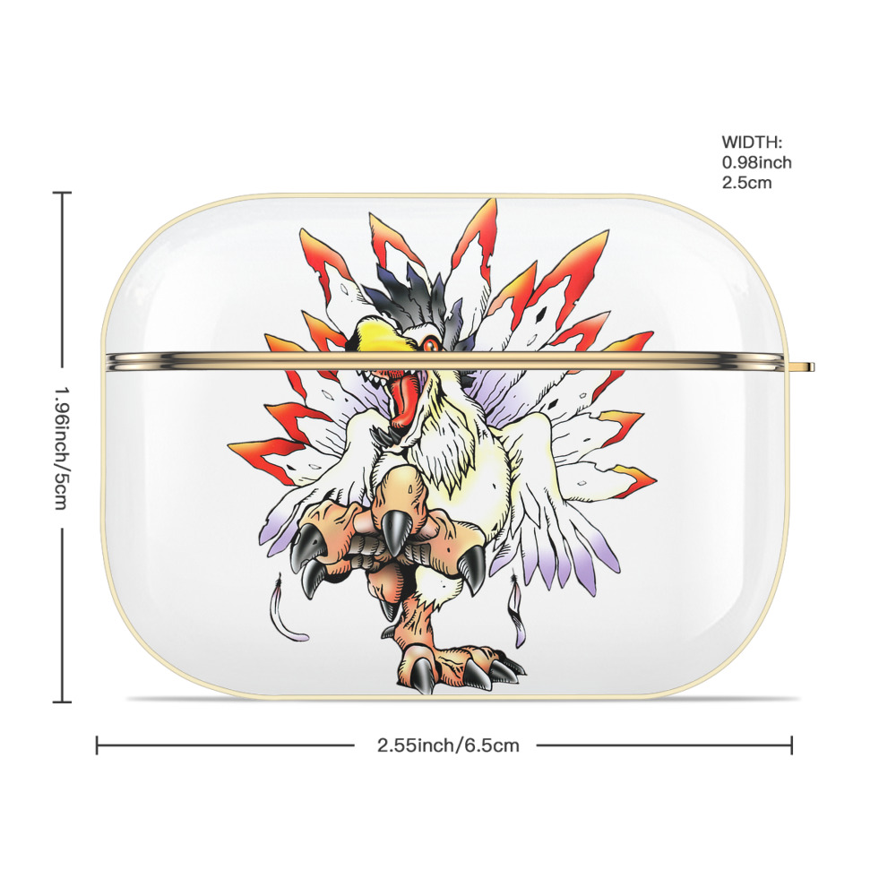 Digimon デジタルモンスター/デジモン 【AirPods Pro用】ハードシェル保護ケース｜耐衝撃・防指紋・カラビナ付き商品仕様