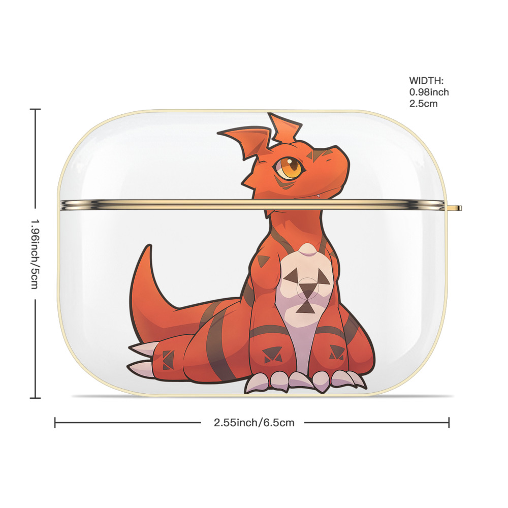 Digimon デジタルモンスター/デジモン 【AirPods Pro用】ハードシェル保護ケース｜耐衝撃・防指紋・カラビナ付き商品仕様