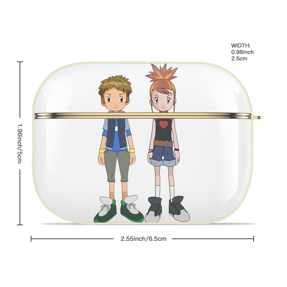 Digimon デジタルモンスター/デジモン 【AirPods Pro用】ハードシェル保護ケース｜耐衝撃・防指紋・カラビナ付き商品仕様