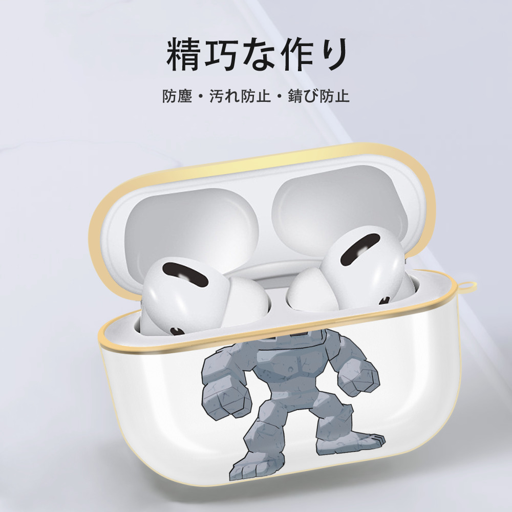Digimon デジタルモンスター/デジモン 【AirPods Pro用】ハードシェル保護ケース｜耐衝撃・防指紋・カラビナ付き商品仕様