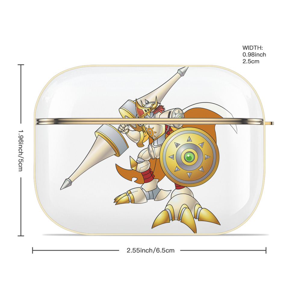 Digimon デジタルモンスター/デジモン 【AirPods Pro用】ハードシェル保護ケース｜耐衝撃・防指紋・カラビナ付き商品仕様