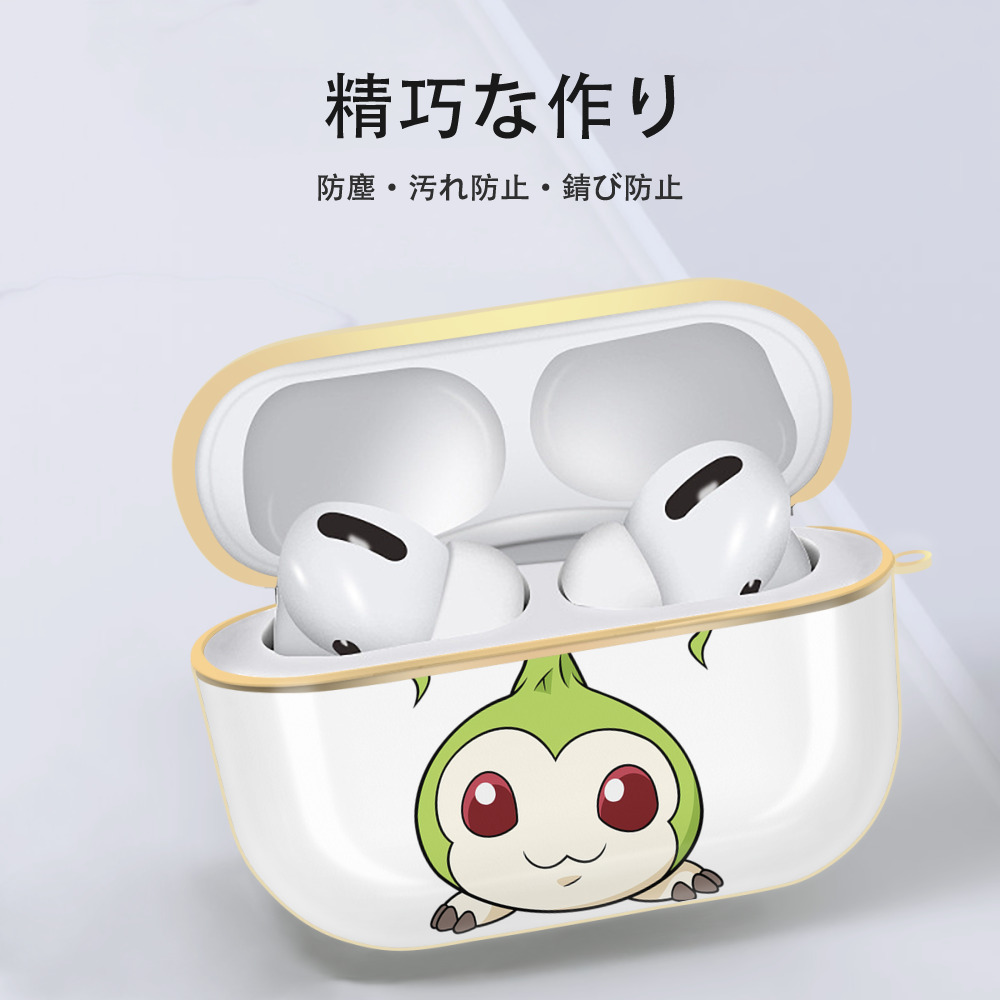 Digimon デジタルモンスター/デジモン 【AirPods Pro用】ハードシェル保護ケース｜耐衝撃・防指紋・カラビナ付き商品仕様