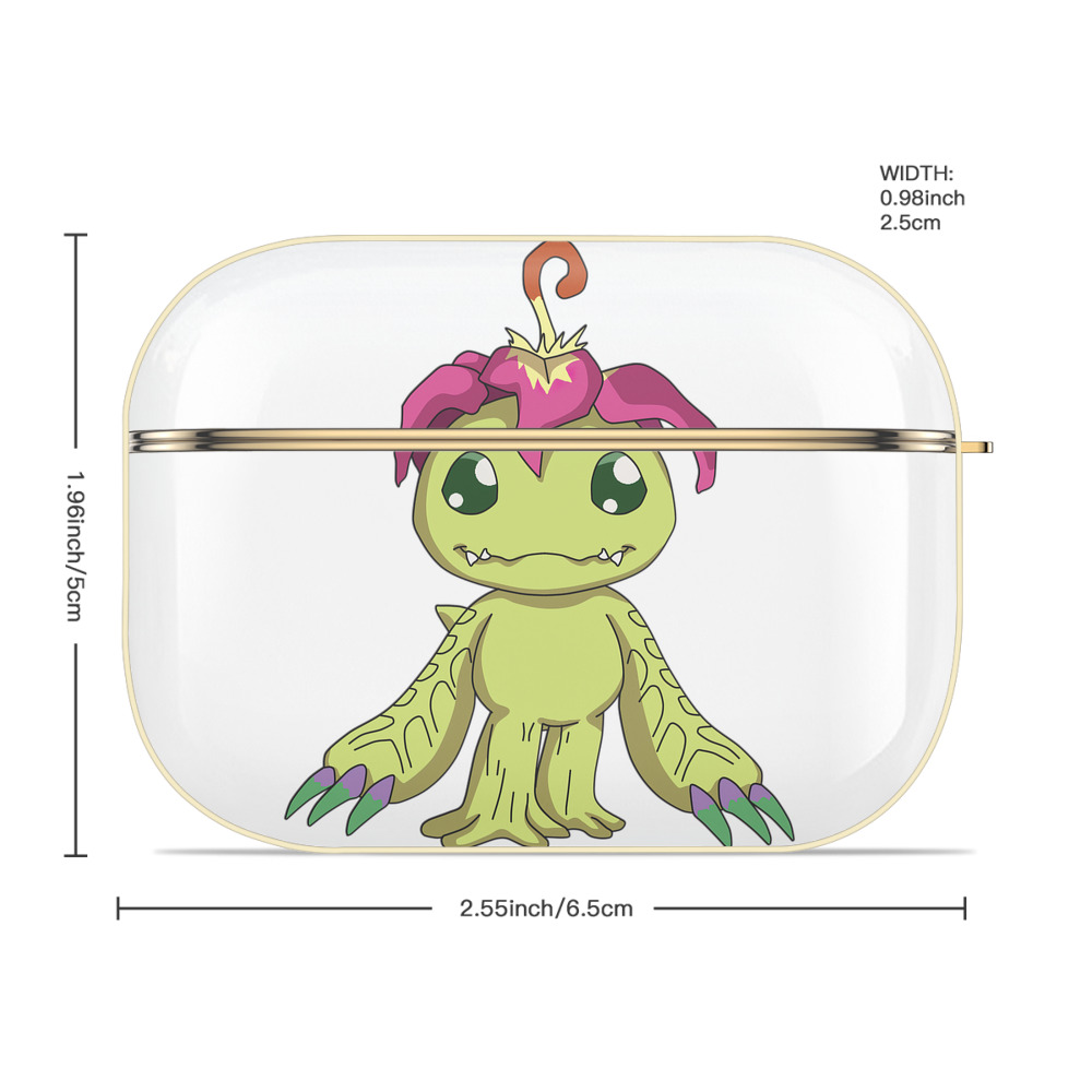 Digimon デジタルモンスター/デジモン 【AirPods Pro用】ハードシェル保護ケース｜耐衝撃・防指紋・カラビナ付き商品仕様