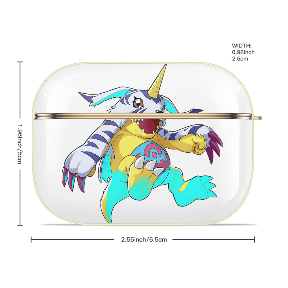 Digimon デジタルモンスター/デジモン 【AirPods Pro用】ハードシェル保護ケース｜耐衝撃・防指紋・カラビナ付き商品仕様