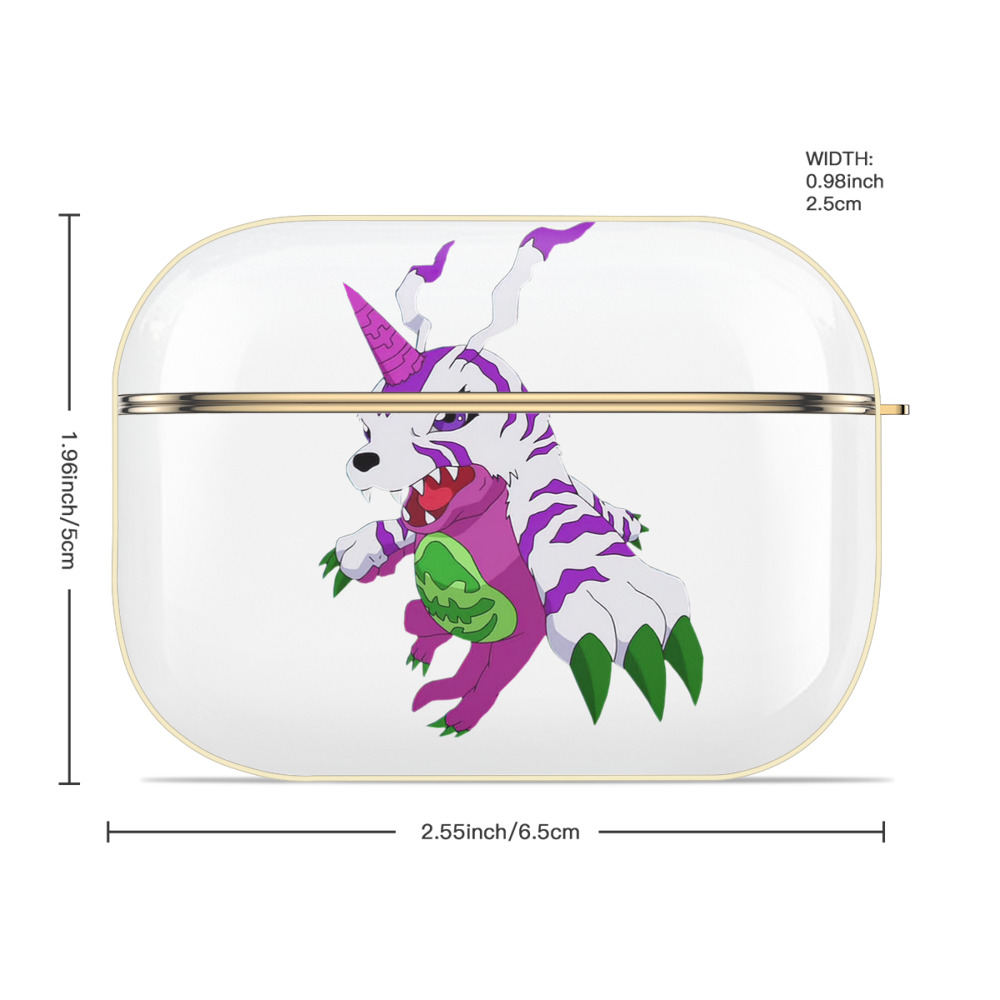 Digimon デジタルモンスター/デジモン 【AirPods Pro用】ハードシェル保護ケース｜耐衝撃・防指紋・カラビナ付き商品仕様