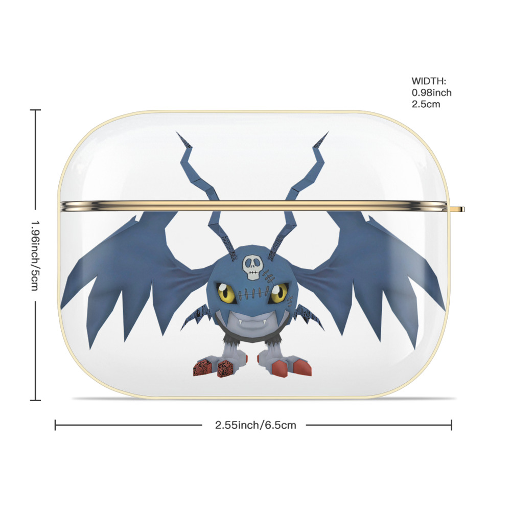 Digimon デジタルモンスター/デジモン 【AirPods Pro用】ハードシェル保護ケース｜耐衝撃・防指紋・カラビナ付き商品仕様