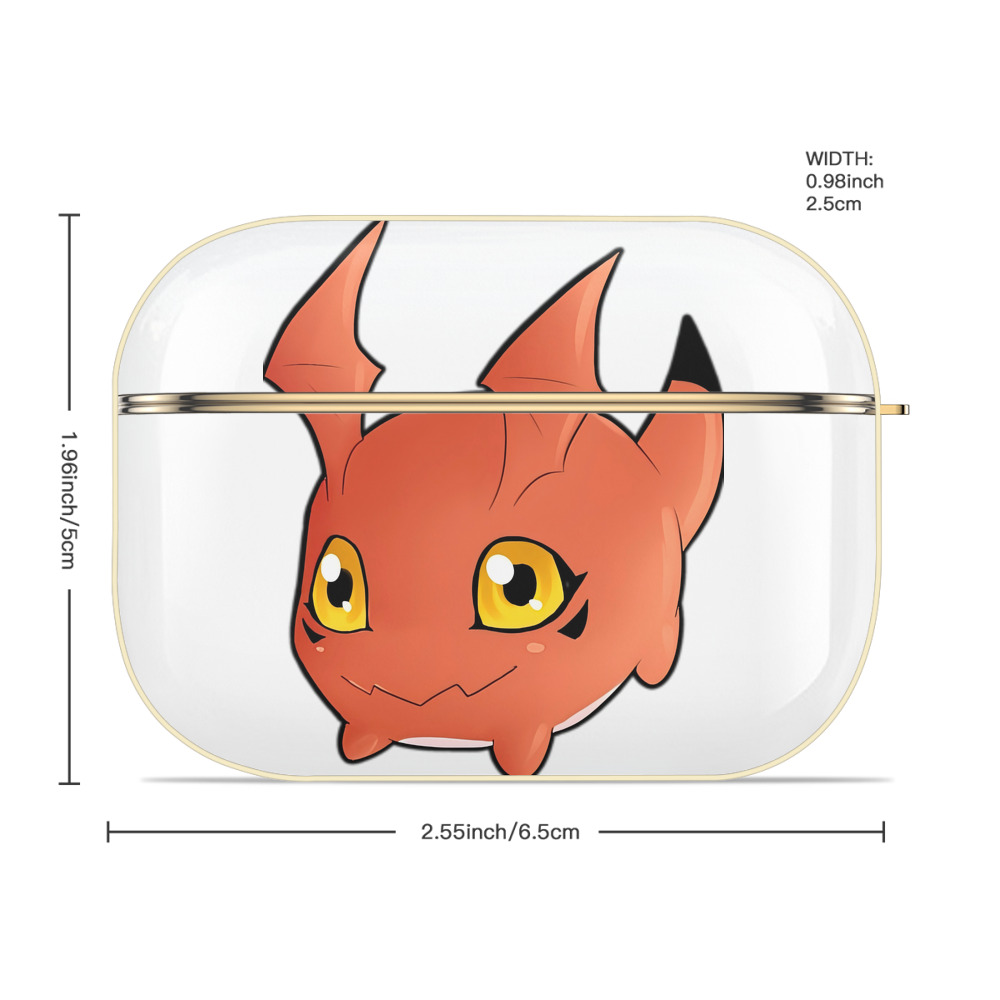 Digimon デジタルモンスター/デジモン 【AirPods Pro用】ハードシェル保護ケース｜耐衝撃・防指紋・カラビナ付き商品仕様