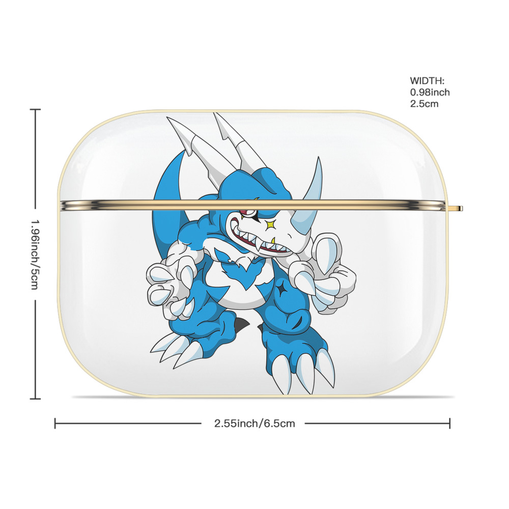 Digimon デジタルモンスター/デジモン 【AirPods Pro用】ハードシェル保護ケース｜耐衝撃・防指紋・カラビナ付き商品仕様