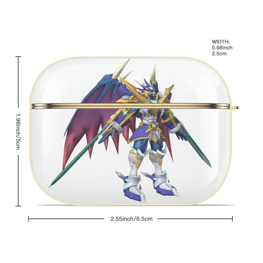 Digimon デジタルモンスター/デジモン 【AirPods Pro用】ハードシェル保護ケース｜耐衝撃・防指紋・カラビナ付き商品仕様